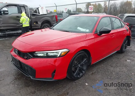 2025 Honda Civic Si Base W/High Performance Summer Tires/ from USA, damaged, VIN 2HGFE1E52SH474540